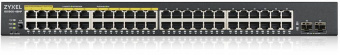 Коммутатор Zyxel GS190048HPV2-EU0101F (L2) 48x1Гбит/с 2SFP 24PoE+ 170W управляемый - купить недорого с доставкой в интернет-магазине