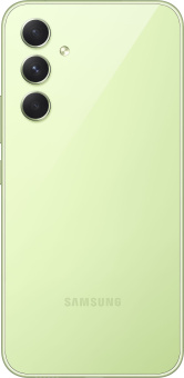 Смартфон Samsung SM-A546E Galaxy A54 5G 256Gb 8Gb зеленый лайм моноблок 3G 4G 2Sim 6.4" 1080x2340 Android 13 50Mpix 802.11 a/b/g/n/ac/ax NFC GPS GSM900/1800 GSM1900 Protect microSD max1024Gb - купить недорого с доставкой в интернет-магазине