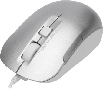 Мышь A4Tech Fstyler FM26S серебристый/белый оптическая 1600dpi silent USB для ноутбука 4but (FM26S USB (ICY WHITE)) - купить недорого с доставкой в интернет-магазине