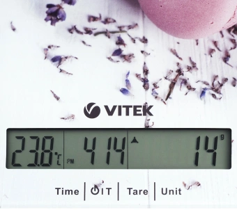 Весы кухонные электронные Vitek VT-8009 макс.вес:10кг рисунок - купить недорого с доставкой в интернет-магазине