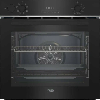 Духовой шкаф Электрический Beko BBIS143N0B черный/серебристый - купить недорого с доставкой в интернет-магазине