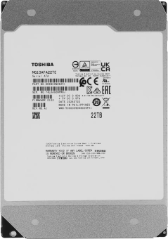 Жесткий диск Toshiba SATA-III 22TB MG10AFA22TE Server Enterprise Capacity 512E (7200rpm) 512Mb 3.5" - купить недорого с доставкой в интернет-магазине