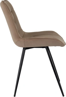 Стул для дома Бюрократ CH-K2_4 комплект 4шт св.коричневый Holland 65 металл черный на ножках (CH-K2_1/HL65_4) - купить недорого с доставкой в интернет-магазине