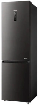 Холодильник Midea MDRB523MGE28ODM 2-хкамерн. черный инвертер - купить недорого с доставкой в интернет-магазине
