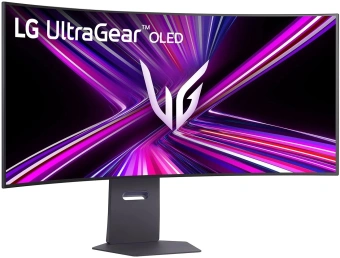 Монитор LG 44.5" 45GX950A-B черный OLED LED 21:9 HDMI M/M матовая HAS Piv 1300cd 178гр/178гр 5120x2160 165Hz FreeSync Premium Pro DP WU USB 14кг - купить недорого с доставкой в интернет-магазине