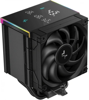 Устройство охлаждения(кулер) Deepcool AK500 Digital Pro ARGB Soc-AM5/AM4/1200/1700/1851 черный 4-pin 25dB Al+Cu LCD 240W 1346gr Ret (R-AK500-BKAPMN-G) - цена, купить или заказать с доставкой в интернет-магазине Устройство охлаждения(кулер) Deepcool AK500 Digital Pro ARGB Soc-AM5/AM4/1200/1700/1851 черный 4-pin 25dB Al+Cu LCD 240W 1346gr Ret (R-AK500-BKAPMN-G) - купить недорого с доставкой в интернет-магазине