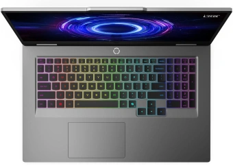 Ноутбук Lenovo LOQ 17IRX10 Core i5 13450HX 16Gb SSD512Gb NVIDIA GeForce RTX5050 8Gb 17.3" IPS FHD (1920x1080) без ОС grey WiFi BT Cam (83JH0089RK) - купить недорого с доставкой в интернет-магазине
