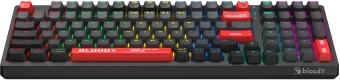 Клавиатура A4Tech WS98 механическая черный USB беспроводная BT/Radio for gamer LED - купить недорого с доставкой в интернет-магазине