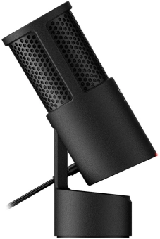 Микрофон проводной HyperX SoloCast 2 2м черный - купить недорого с доставкой в интернет-магазине