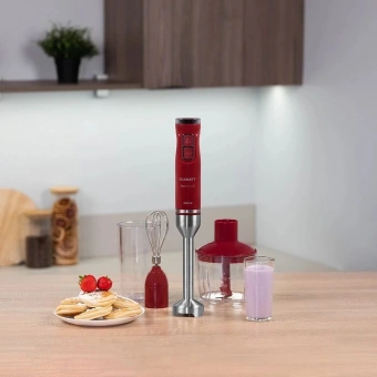 Блендер погружной Scarlett SC-HB42F68 1600Вт красный - цена, купить или заказать с доставкой в интернет-магазине Блендер погружной Scarlett SC-HB42F68 1600Вт красный - купить недорого с доставкой в интернет-магазине