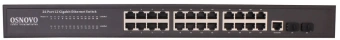 Коммутатор Osnovo SW-72402/L2 2SFP неуправляемый - купить недорого с доставкой в интернет-магазине