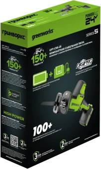 Сабельная пила Greenworks GPT-CRS-25 аккум. (1200507CUA) - купить недорого с доставкой в интернет-магазине
