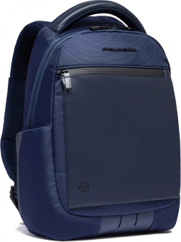 Рюкзак Piquadro Orion CA6619S136/BLU синий ткань/натур.кожа - купить недорого с доставкой в интернет-магазине