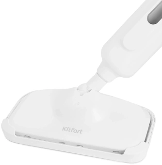 Швабра паровая Kitfort КТ-1052 1300Вт белый - купить недорого с доставкой в интернет-магазине