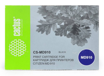 Картридж матричный Cactus CS-MD910 черный для Citizen MD-910 - купить недорого с доставкой в интернет-магазине