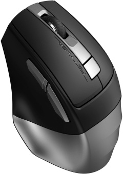 Мышь A4Tech Fstyler FB35CS серый/черный оптическая (2000dpi) silent беспроводная BT/Radio USB (5but) - купить недорого с доставкой в интернет-магазине