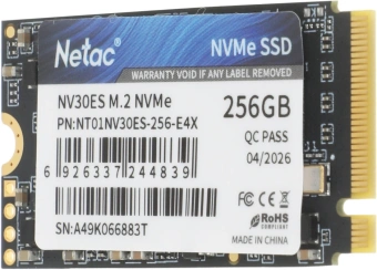 Накопитель SSD Netac PCIe 3.0 x4 256GB NT01NV30ES-256-E4X NV30ES M.2 2242 - купить недорого с доставкой в интернет-магазине