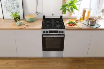 Плита Комбинированная Gorenje GK5C41SF серый (стеклянная крышка) реш.чугун - купить недорого с доставкой в интернет-магазине