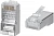 Коннектор Cabeus (8P8C-SH-C6) UTP кат.6 RJ45 серебристый