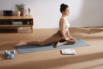 Весы напольные электронные Xiaomi Body Composition Scale S400 макс.150кг белый - купить недорого с доставкой в интернет-магазине