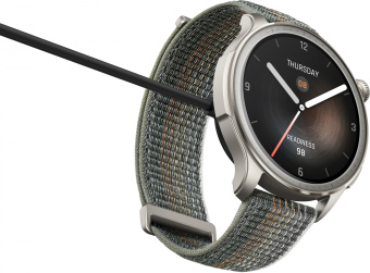 Смарт-часы Amazfit Balance A2287 46мм 1.5" AMOLED корп.серый рем.серый разм.брасл.:150-210мм (1746352) - купить недорого с доставкой в интернет-магазине