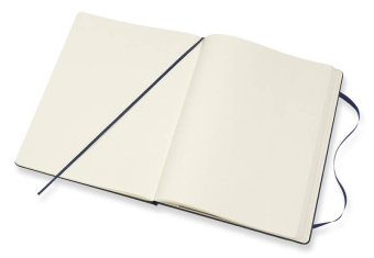 Блокнот Moleskine CLASSIC QP092B20 XLarge 190х250мм 192стр. нелинованный твердая обложка синий - купить недорого с доставкой в интернет-магазине