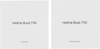 Гарнитура внутриканальные Realme Buds T110 зеленый беспроводные bluetooth в ушной раковине - купить недорого с доставкой в интернет-магазине