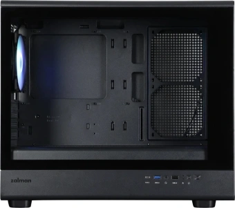 Корпус Zalman M5 черный без БП mATX 8x120mm 2x140mm 1xUSB2.0 1xUSB3.0 audio bott PSU - купить недорого с доставкой в интернет-магазине