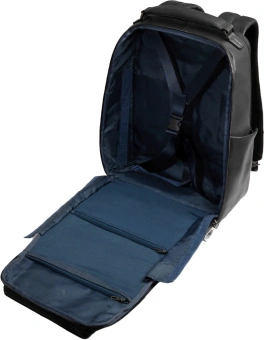 Рюкзак мужской Piquadro Solm CA7021S141/N черный кожа - купить недорого с доставкой в интернет-магазине