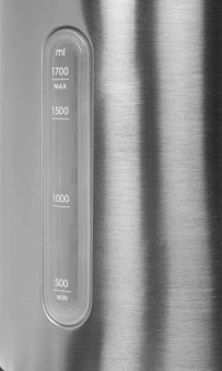 Чайник электрический Candy CK-204 1.7л. 2200Вт графит корпус: нерж.сталь - купить недорого с доставкой в интернет-магазине