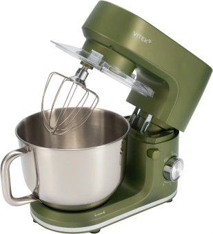 Миксер планетарный Vitek Элегия VT-PM0662 2000Вт можжевеловый - купить недорого с доставкой в интернет-магазине