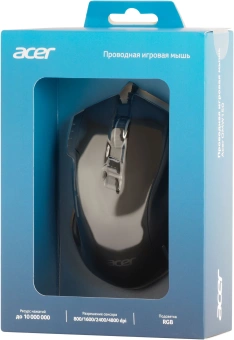 Мышь Acer OMW150 черный оптическая 4800dpi USB 8but (ZL.MCEEE.00P) - купить недорого с доставкой в интернет-магазине