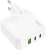 Сетевое зар./устр. Hoco C115A Header PD65W three-port(2C1A) charger(EU) 65W 3.25A+3A+2A+1.5A (PD+QC) универсальное белый (98312) - купить недорого с доставкой в интернет-магазине