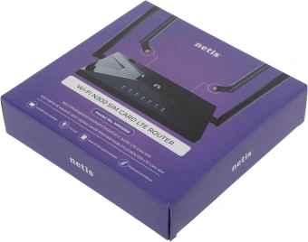 Роутер беспроводной Netis MW5360 N300 10/100BASE-TX/4G cat.4 черный - купить недорого с доставкой в интернет-магазине