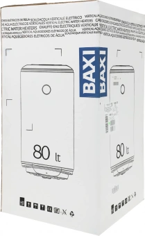 Водонагреватель Baxi V 580 TS 1.5кВт 80л через теплообменник настенный/белый - купить недорого с доставкой в интернет-магазине