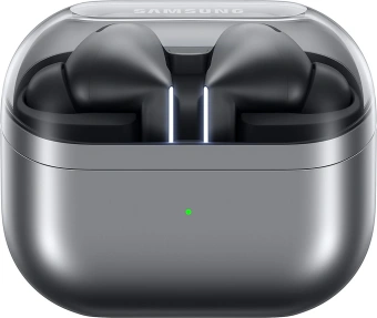 Гарнитура внутриканальные Samsung Galaxy Buds 3 Pro серебристый беспроводные bluetooth в ушной раковине (SM-R630NZAACIS) - купить недорого с доставкой в интернет-магазине