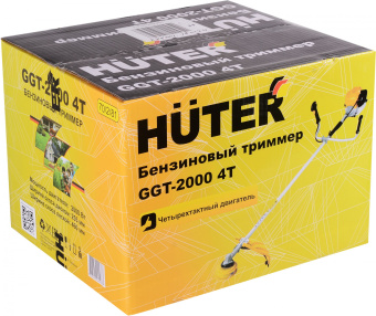 Триммер бензиновый Huter GGT-2000 4Т 2000Вт неразбор.штан. реж.эл.:леска/нож (в компл.:Защитные очки) - купить недорого с доставкой в интернет-магазине