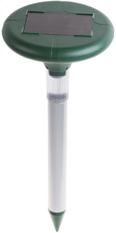 Отпугиватель Rexant 71-0027 ультразвуковой портативный 400-1000 кГц р.д.:30м зеленый/серебристый - купить недорого с доставкой в интернет-магазине