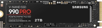 Накопитель SSD Samsung PCIe 4.0 x4 2TB MZ-V9P2T0BW 990 Pro M.2 2280 - купить недорого с доставкой в интернет-магазине