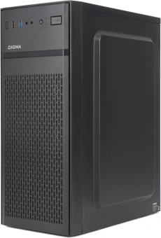 Корпус Digma DCC-MD301 черный без БП ATX 1x80mm 4x120mm 1xUSB2.0 1xUSB3.0 audio - купить недорого с доставкой в интернет-магазине