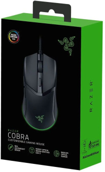 Мышь Razer Cobra черный оптическая 8500dpi USB 5but (RZ01-04650100-R3M1) - купить недорого с доставкой в интернет-магазине