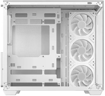 Корпус Deepcool CG530 4F белый без БП ATX 6x120mm 4x140mm 1xUSB3.0 audio bott PSU - купить недорого с доставкой в интернет-магазине