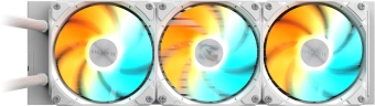 Система водяного охлаждения Gigabyte Gaming 360 ICE ARGB Soc-AM5/AM4/1200/1700/1851 белый 4-pin 13.8-35.8dB Al Ret (GP-GIGABYTE GME 360I) - купить недорого с доставкой в интернет-магазине