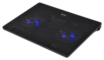 Подставка для ноутбука Digma D-NCP156-2 15.6"360x260x27мм 2xUSB 2x 120ммFAN 650г черный - купить недорого с доставкой в интернет-магазине