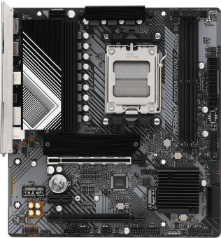 Материнская плата Asrock B650M-HDV/M.2 Socket AM5 AMD B650 2xDDR5 mATX AC`97 8ch(7.1) 2.5Gg RAID+HDMI+DP - купить недорого с доставкой в интернет-магазине