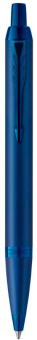 Ручка шариков. Parker IM Monochrome K328 (CW2172966) Blue PVD M син. черн. подар.кор. - купить недорого с доставкой в интернет-магазине