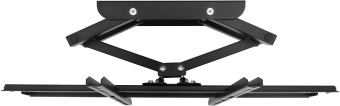 Кронштейн для телевизора Buro MF3 черный 32"-70" макс.40кг настенный поворотно-выдвижной и наклонный - купить недорого с доставкой в интернет-магазине