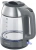 Чайник электрический Kitfort КТ-6762 3л. 2000Вт серый/серебристый корпус: стекло/металл/пластик - купить недорого с доставкой в интернет-магазине