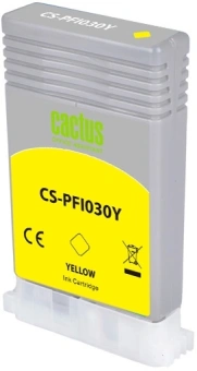 Картридж струйный Cactus CS-PFI030Y PFI-030Y желт.пигм. (55мл) для Canon imagePROGRAF TA-20/30 - купить недорого с доставкой в интернет-магазине