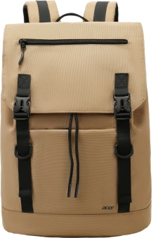 Рюкзак для ноутбука 15.6" Acer LS series OBG406 бежевый полиэстер (ZL.BAGEE.00P) - купить недорого с доставкой в интернет-магазине